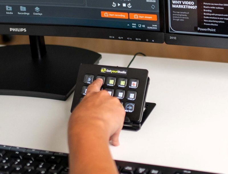De OneTouch Panel van GetyourStudio